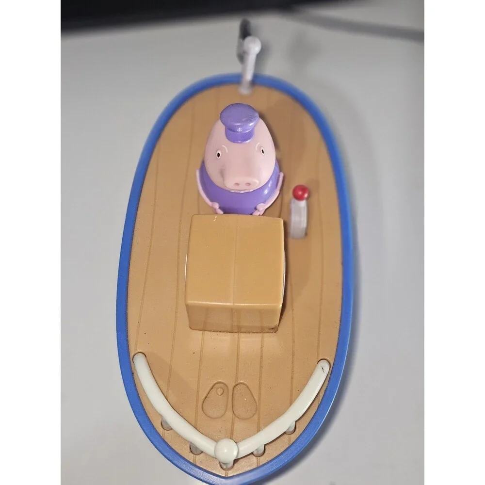 Rare Peppa Pig - Grandpa Pig’s Push Along Cabin Boat